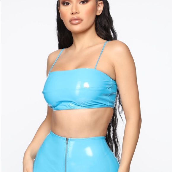 Vinyl matching pants set - Picture 7 of 7